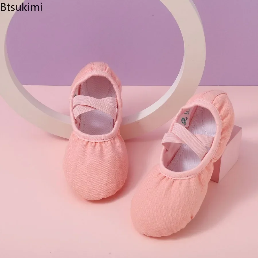 Women Dance Shoes Girl Soft Soled Gymnastics Practice Performance Ballet Cat Claw Shoes Classical Modern Dance Figure Yoga Shoes