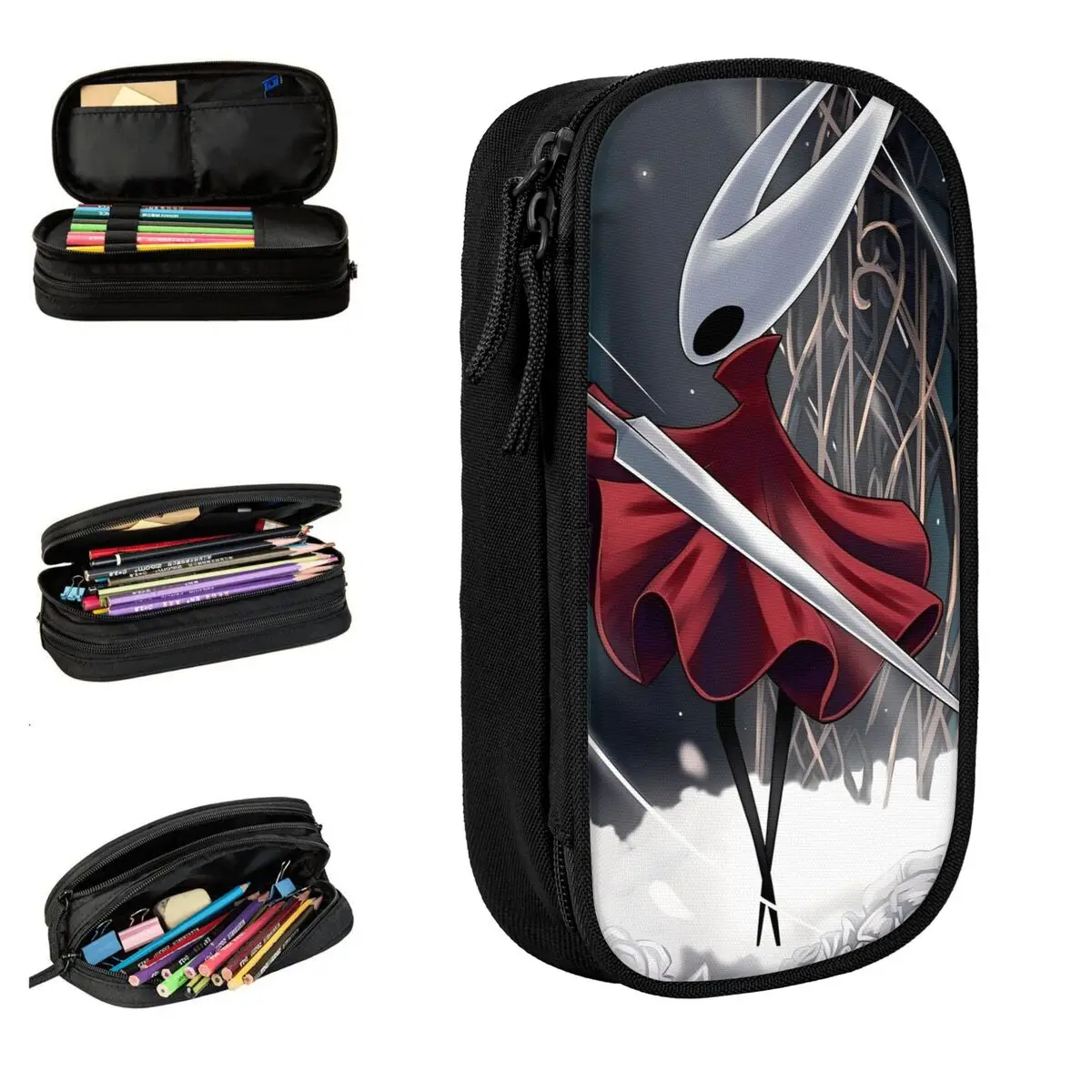 bonito-oco-cavaleiro-silksong-lapis-casos-lapis-bolsa-caneta-titular-para-meninas-meninos-grande-saco-de-armazenamento-escritorio-presente-papelaria