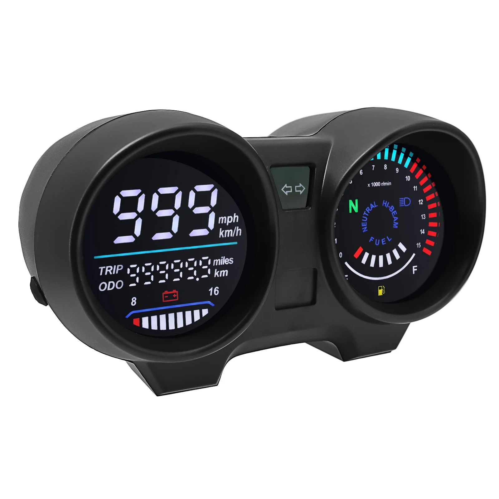 for Brazil Titan 150 Motorcycle Instruments Digital Dashboard Panel LED Electronics RPM Tachometer Speed for Honda Most Motor