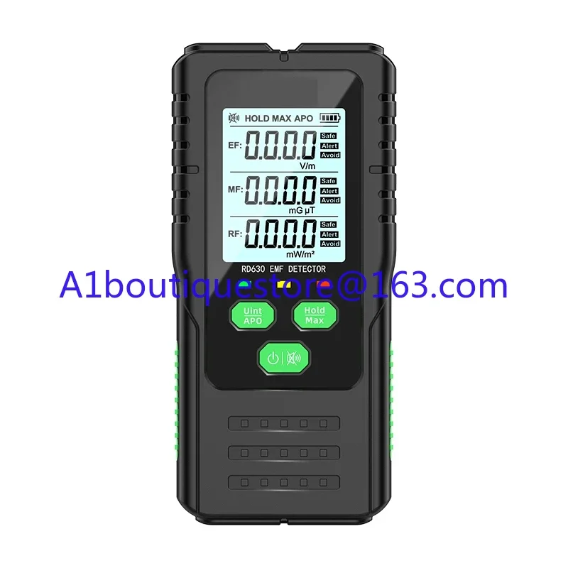 

EMF Meter 3 in 1 Rechargeable Electromagnetic Field Radiation Detector Tester Handheld Portable Counter Emission Dosimeter