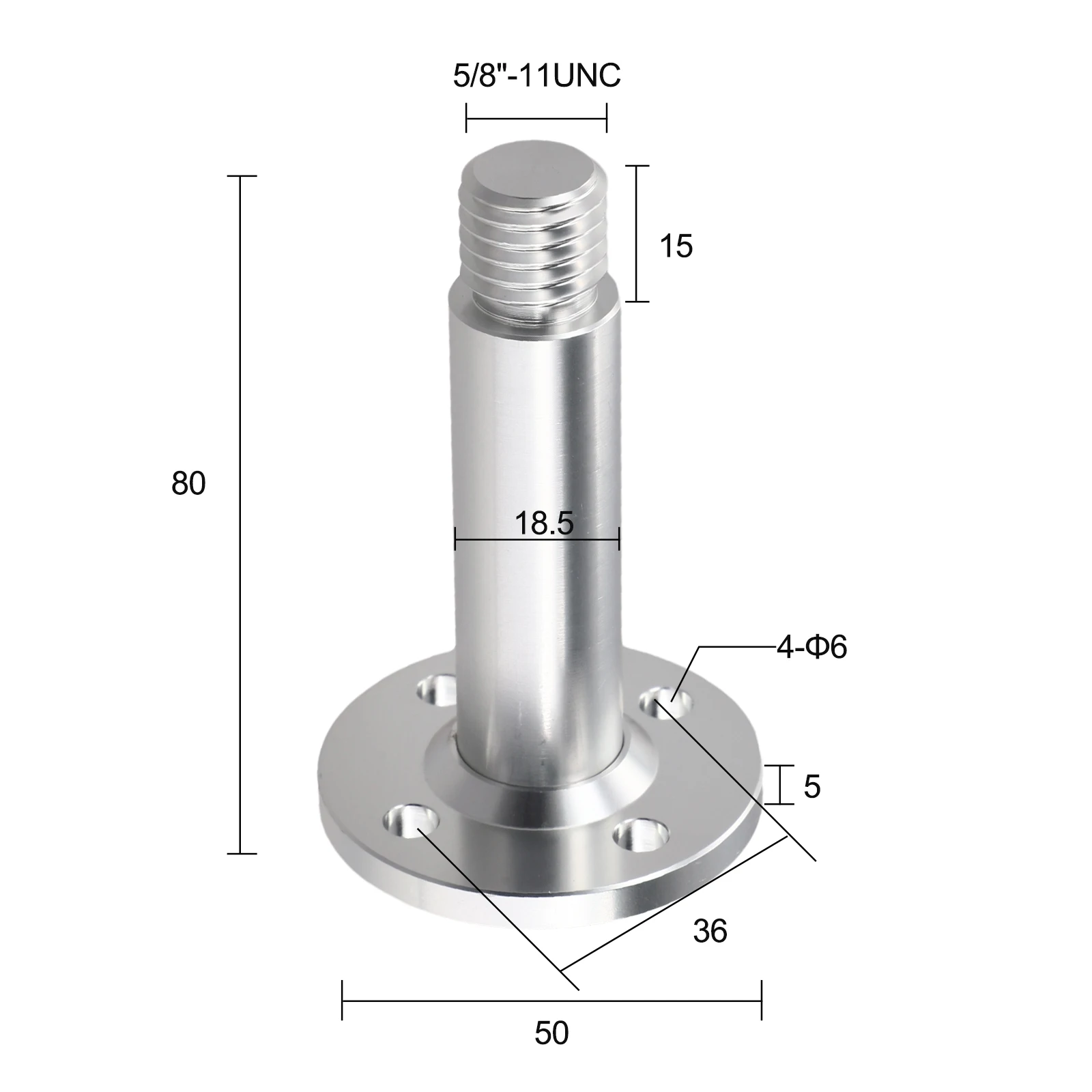 Field Surveying Surveying Screw Base Lightweight Aluminum Base Strong Accessories Compatibility Easy Installation Process