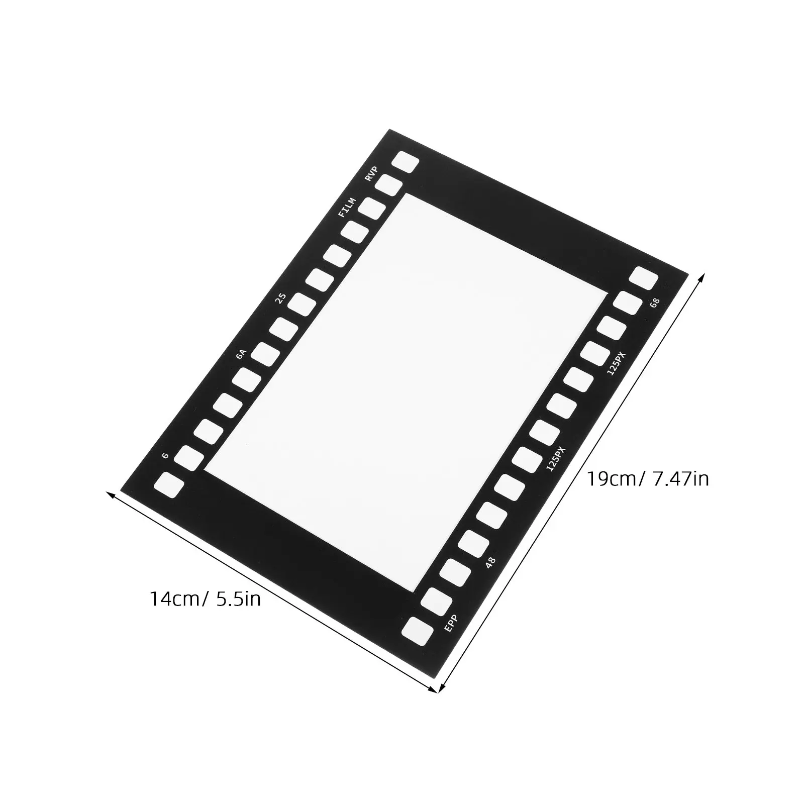 Photography Frame Cardboard Picture Frames Collage for Wall Paper Decoration Film Strip Pictures