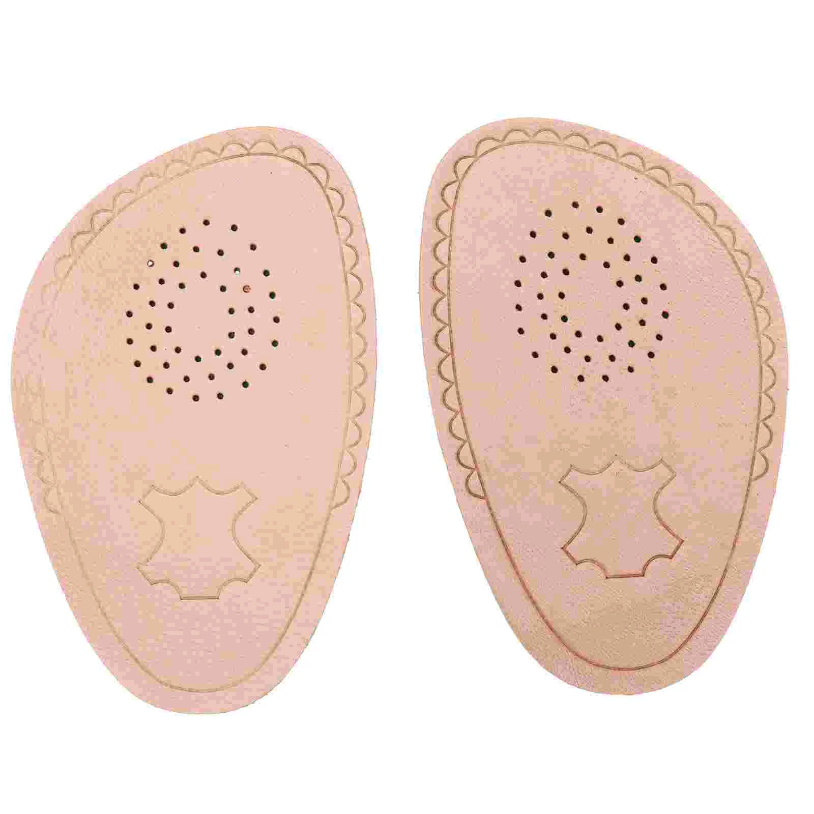 Boot Sole Pad Comfortable Shoe Insoles Half Mat Invisible Breathable Beige Anti-wear Anti-slip Women's