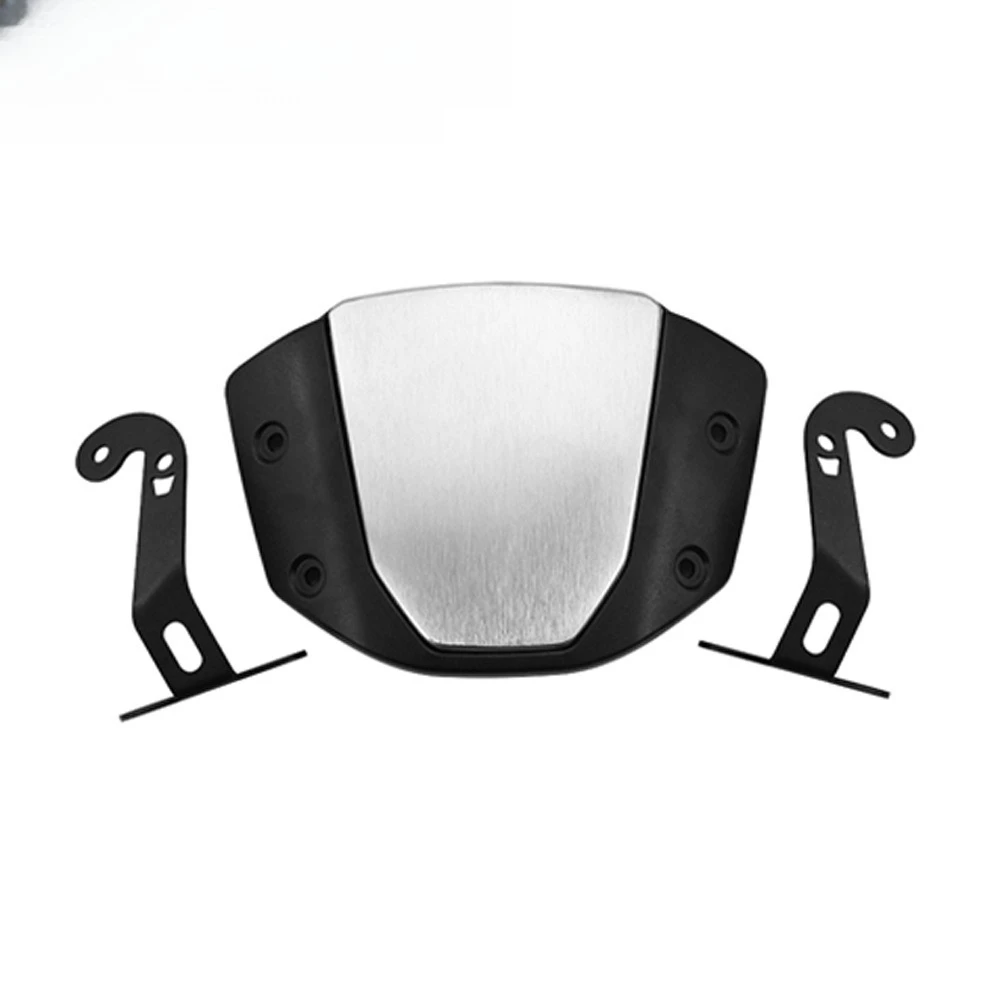 For the small windscreen instrument air duct cover and windscreen deflector of Honda CB650R 2024 to 2025 before modification