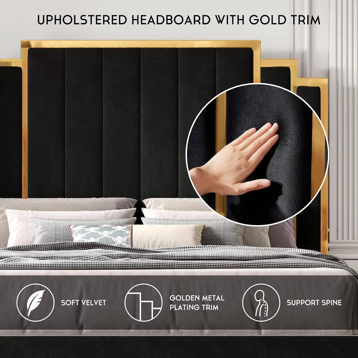 Thumbnail 4 - #39 Cheapest Upholstered Headboards Deals You Can Get