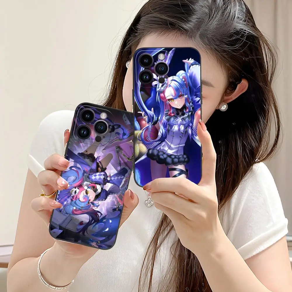 

Чехол для телефона Wuthering Waves Roccia для iPhone 16, 15, 14, 13, 12, 11 X XR XS 8 7 Pro Max Plus, мини-чехол с цветным принтом, красивая роскошь