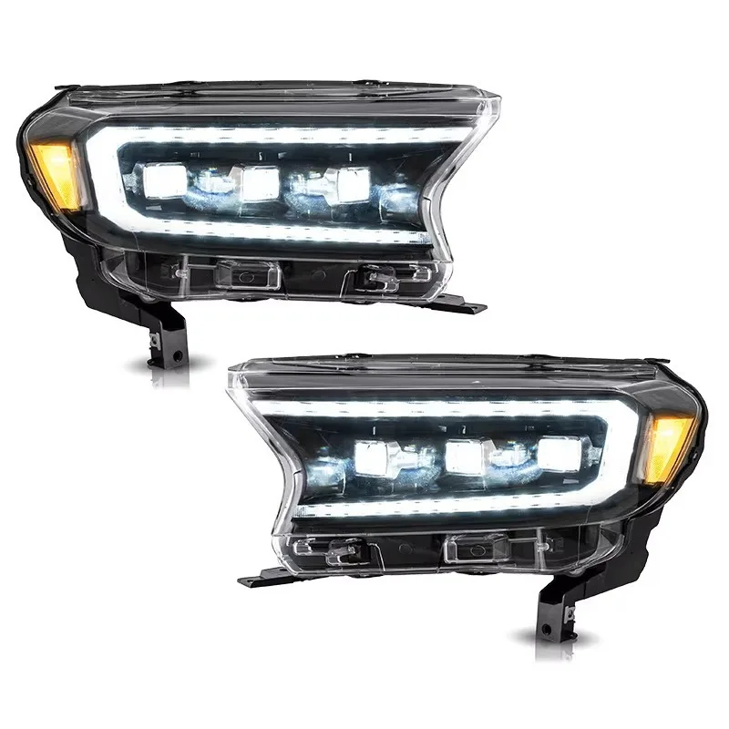 LED Headlights Modified LED Headlight Assembly Pickup Front Headlamp Fit Pickup Truck 2015/To Present Wholesale