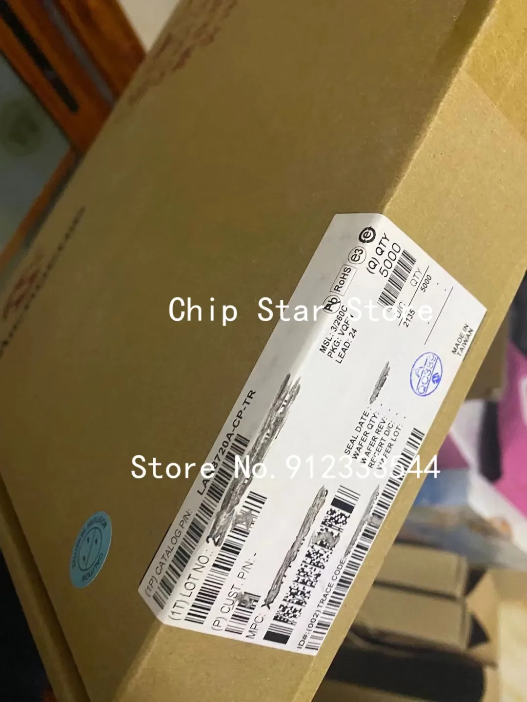 5-100pcs  LAN8720A-CP-TR LAN8720A VQFN24 Ethernet Controllers 100%New And Original