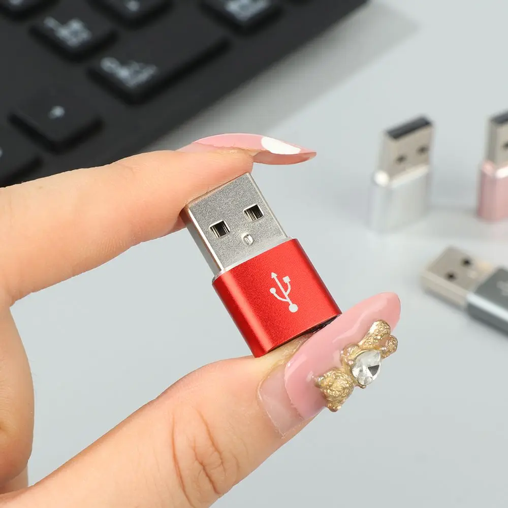 Para iPhone 12 11 Conector Conversor de Metal Móvel Tipo C para Adaptador de Cabo USB 3.0