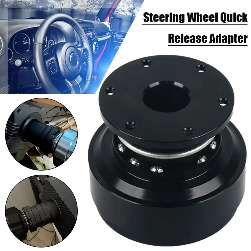 

70mm 6 Hole Racing Simulator Game Steering Wheel Quick Release Hub Adapter For Moza/Simagic M10 A/Mini Euro Truck R4R2