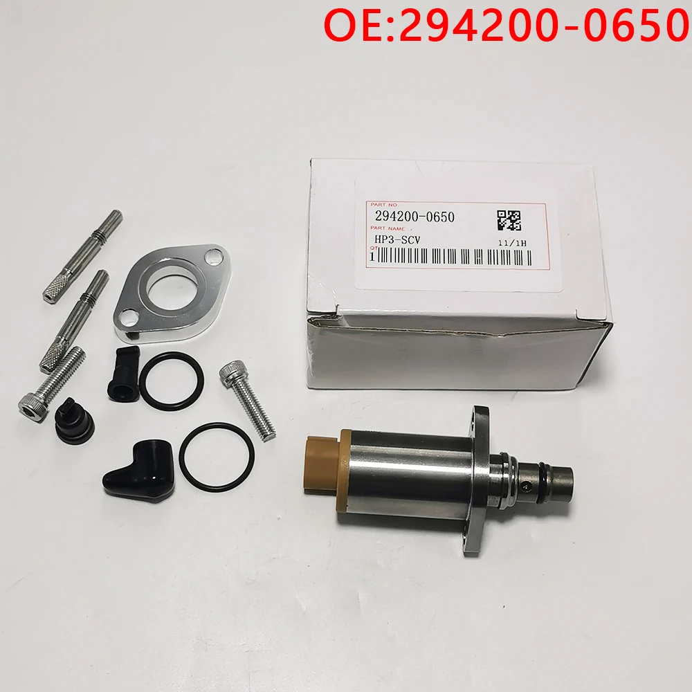 For 294200-0650 Common Rail System Control Valve Fuel Injection Pump SCV Valve 294200-0650 for TOYOTA Dnya S05D ISUZU D-MAX