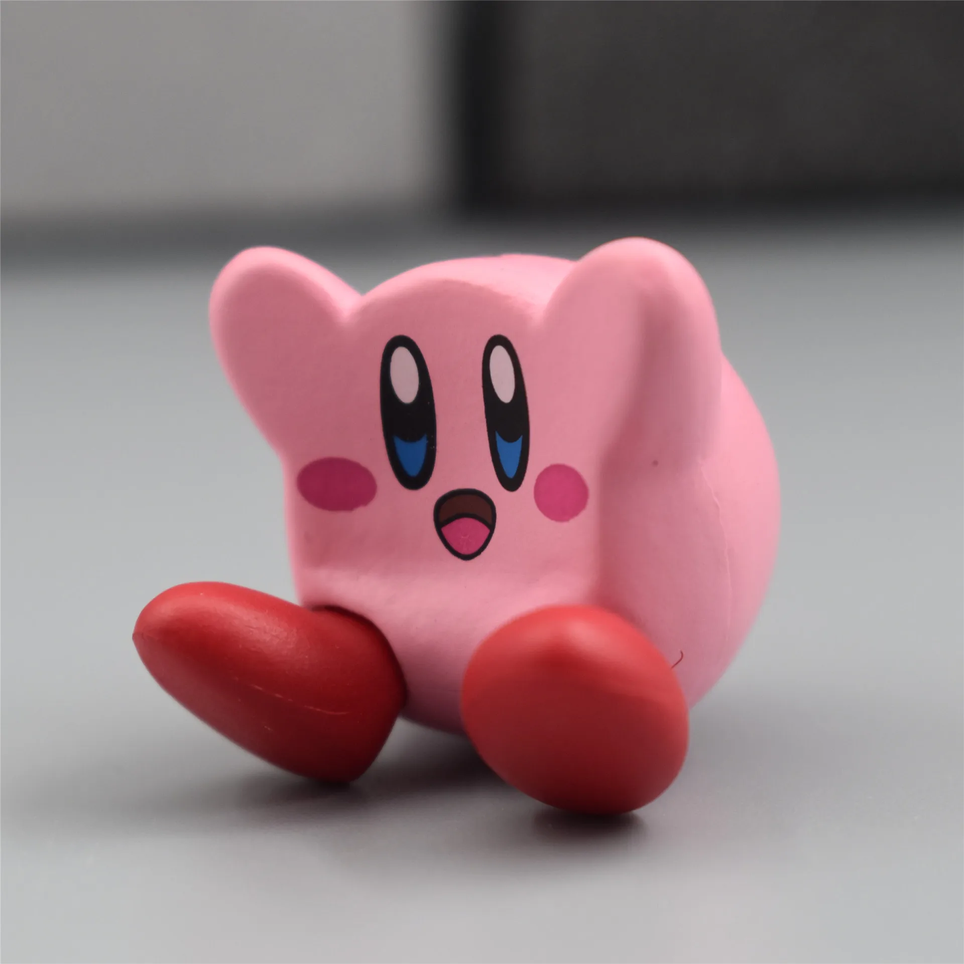 Kawaii Kirby Cartoon Figure Action Dolls, Rose, Waddle Dee Doo, Gâteau, Décoration de bureau, Accessoires, Collection de jouets, Hot Game