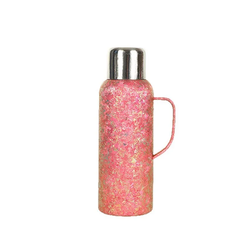 

Titanium cup, large capacity, with handle, portable, tea making, thermal insulation, high grade, temperature display