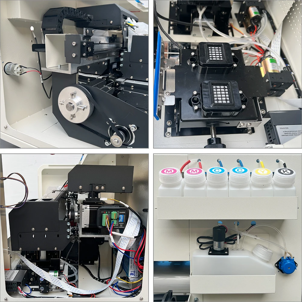 A3 DTF Printer with Dual XP600 Printhead T-shirt Printing Machine Heat Transfe Direct to Film A3 DTF Printer With Powder Shaker