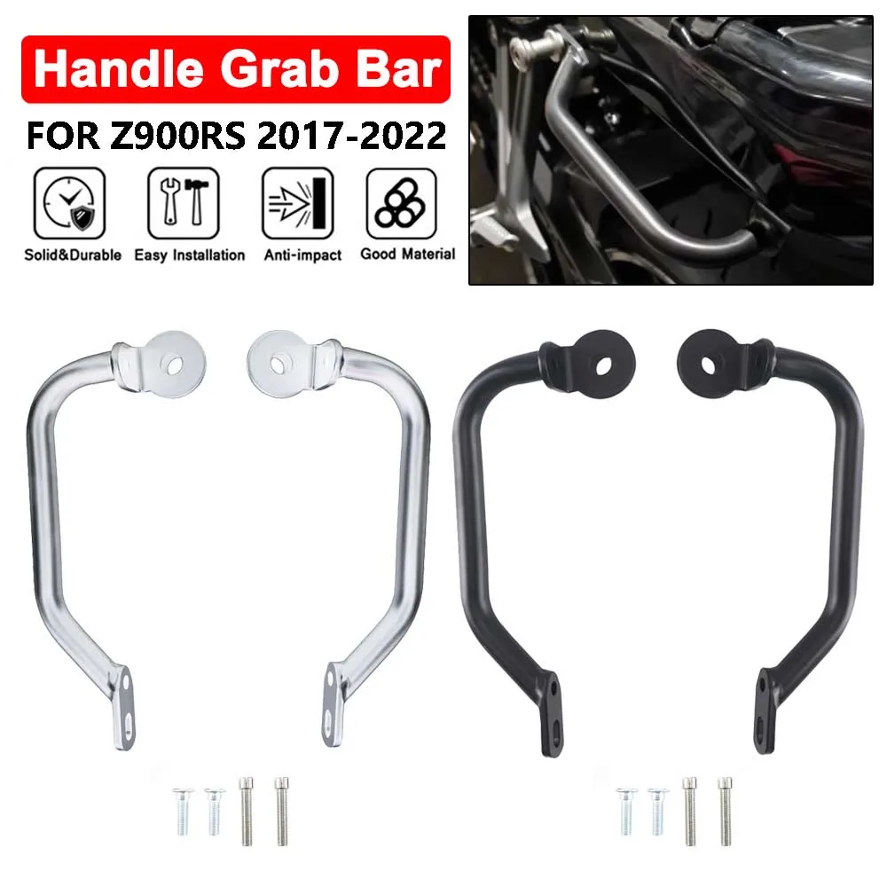 Motorcycle Passenger Handle Grab Bar For Kawasaki Z950RS Z900RS Cafe ABS 2018-2023 2024 Rear Seat Pillion Hand Shelf Rack Rail