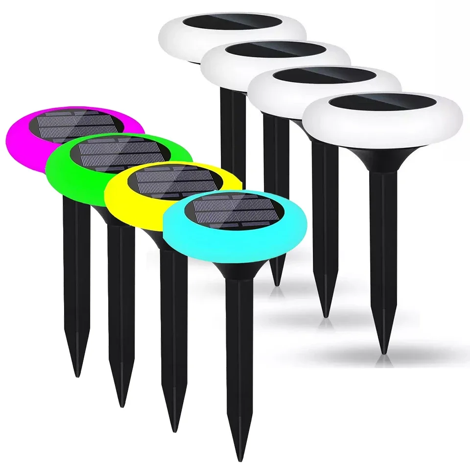 

Солнечные садовые светильники, наружные фонари с солнечной батареей, водонепроницаемые Ландшафтные дорожки, напольные светильники под пятнами, декоративное освещение