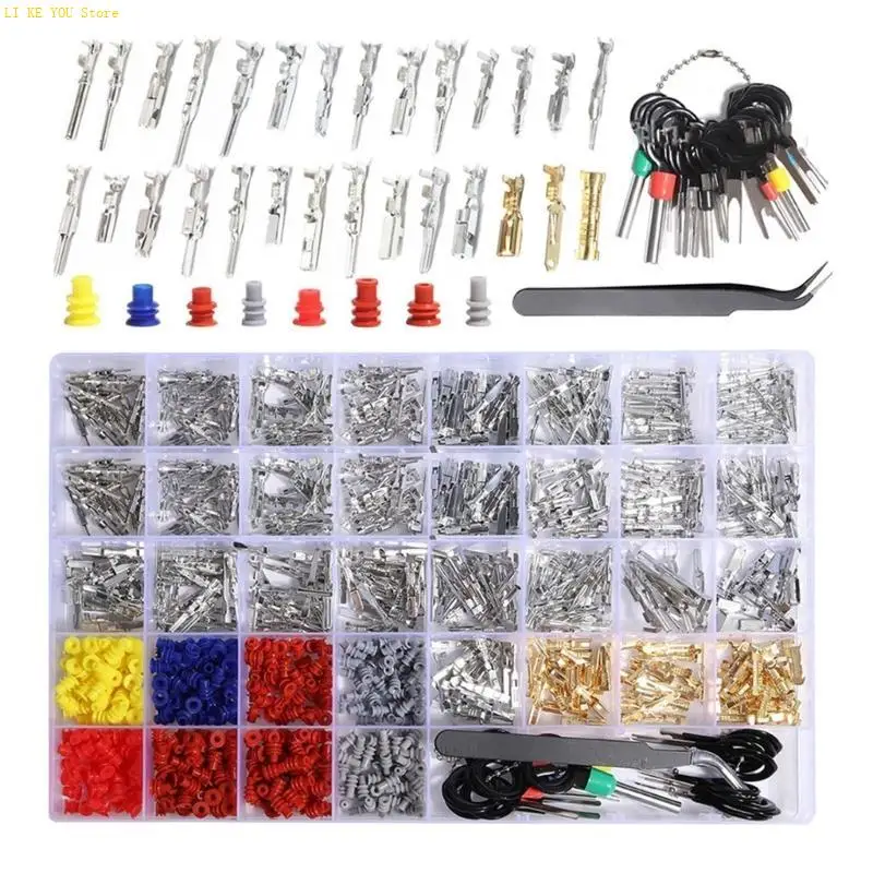 W3JE 950PCS CAR WIRE -TERMINAL CONTER CONTER PIN -штифт Electric