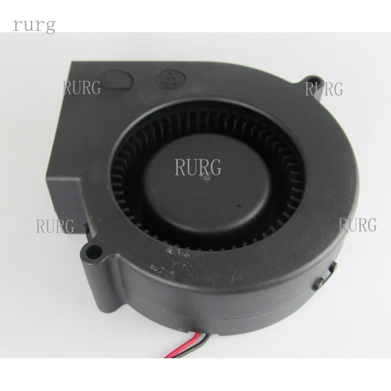 R+ 1-piece brushless DC cooling fan, 97mm, 9733, 97x97x33mm, 5V, 12V, 24V, 2-pin/2-wire