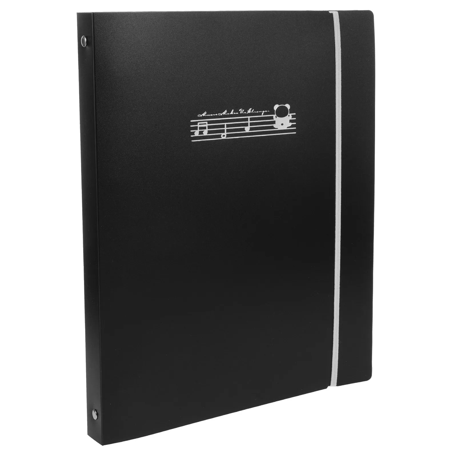 

A4 Piano Sheet Music Binder Loose-Leaf File Holder Lightweight Portable Non-Reflective Quick Flip Music Sheet Folder Organizer