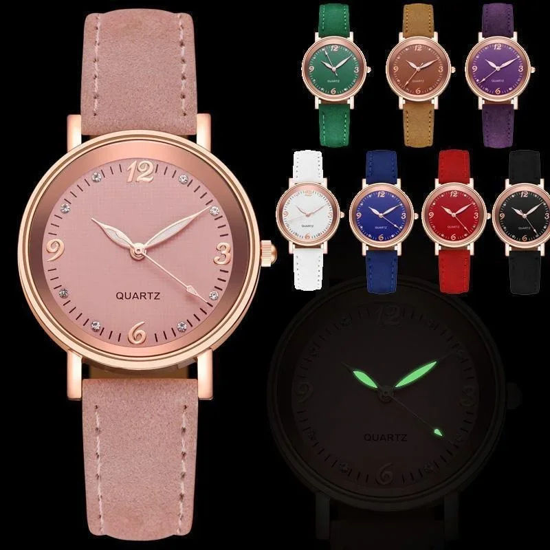 

Women Watches Strap Women Quartz Wristwatches Waterproof Round Dial Retro Watch Ladies Girls Watch Reloj Mujer Relogios Feminino