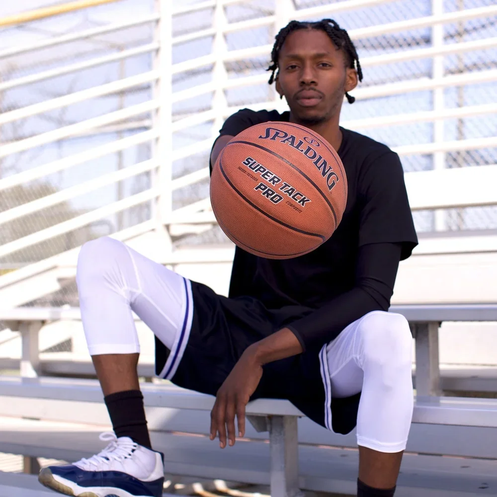 كرة سلة متينة للاستخدام الداخلي والخارجي مقاس 29.5 بوصة، كرة تدريب عالية الأداء، ممارسة الأنشطة الرياضية