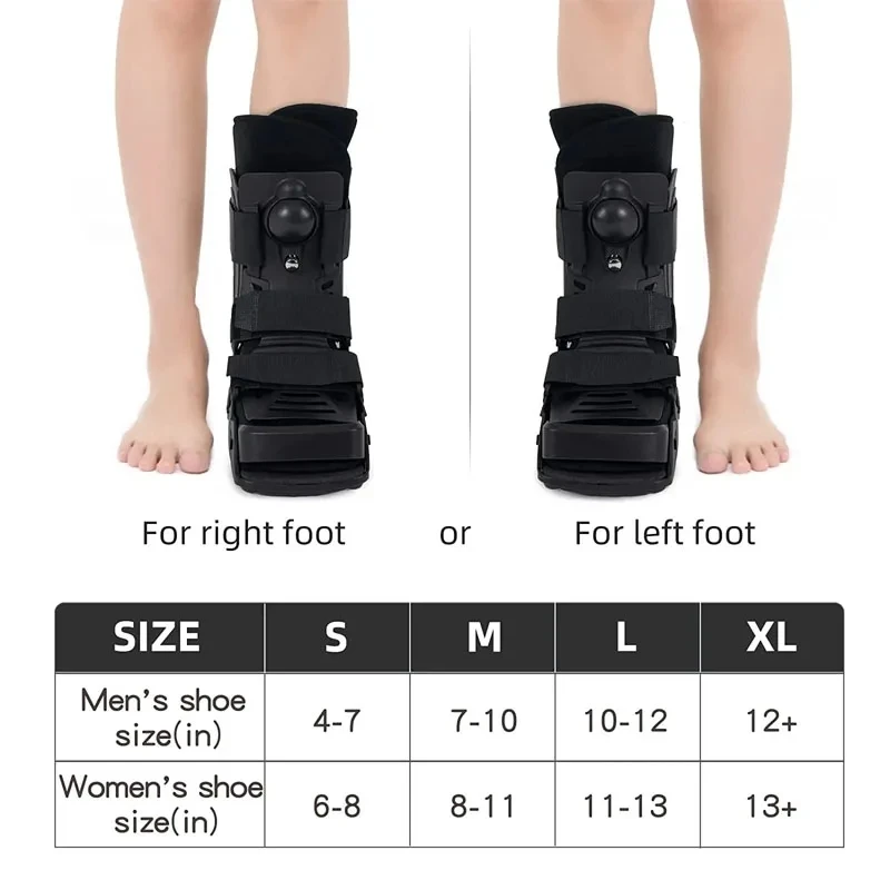 Air Cam Walker Fracture Boot-Short Orthopaedic Boot-For Foot Fracture Ankle Sprain Rehabilitation Walker Brace