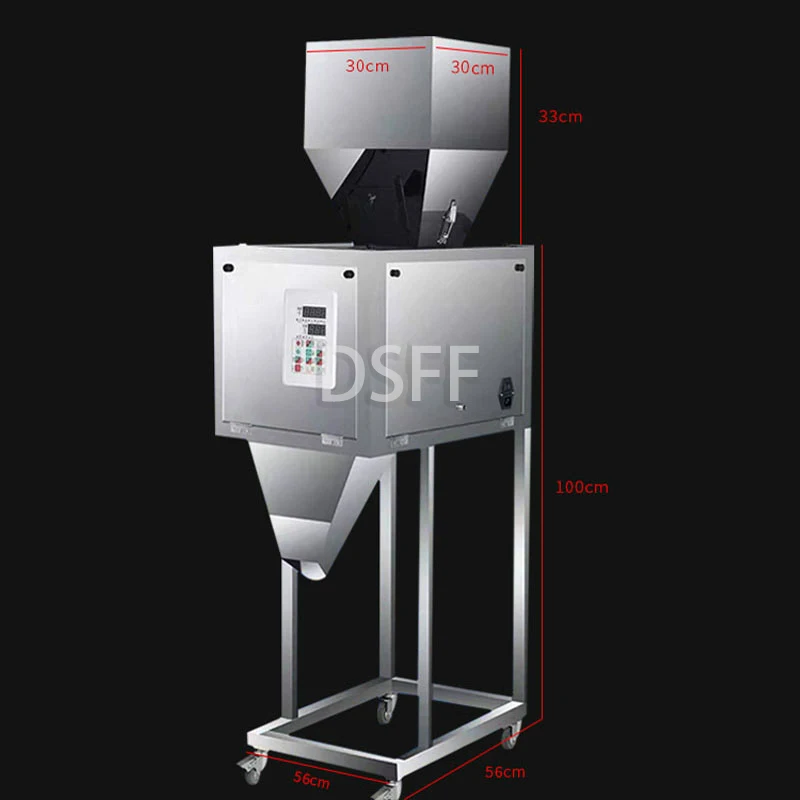 999g Large Capacity Granule Powder Filling Machine Semi-Automatic Soybean Peanut Weighing Packaging Machine