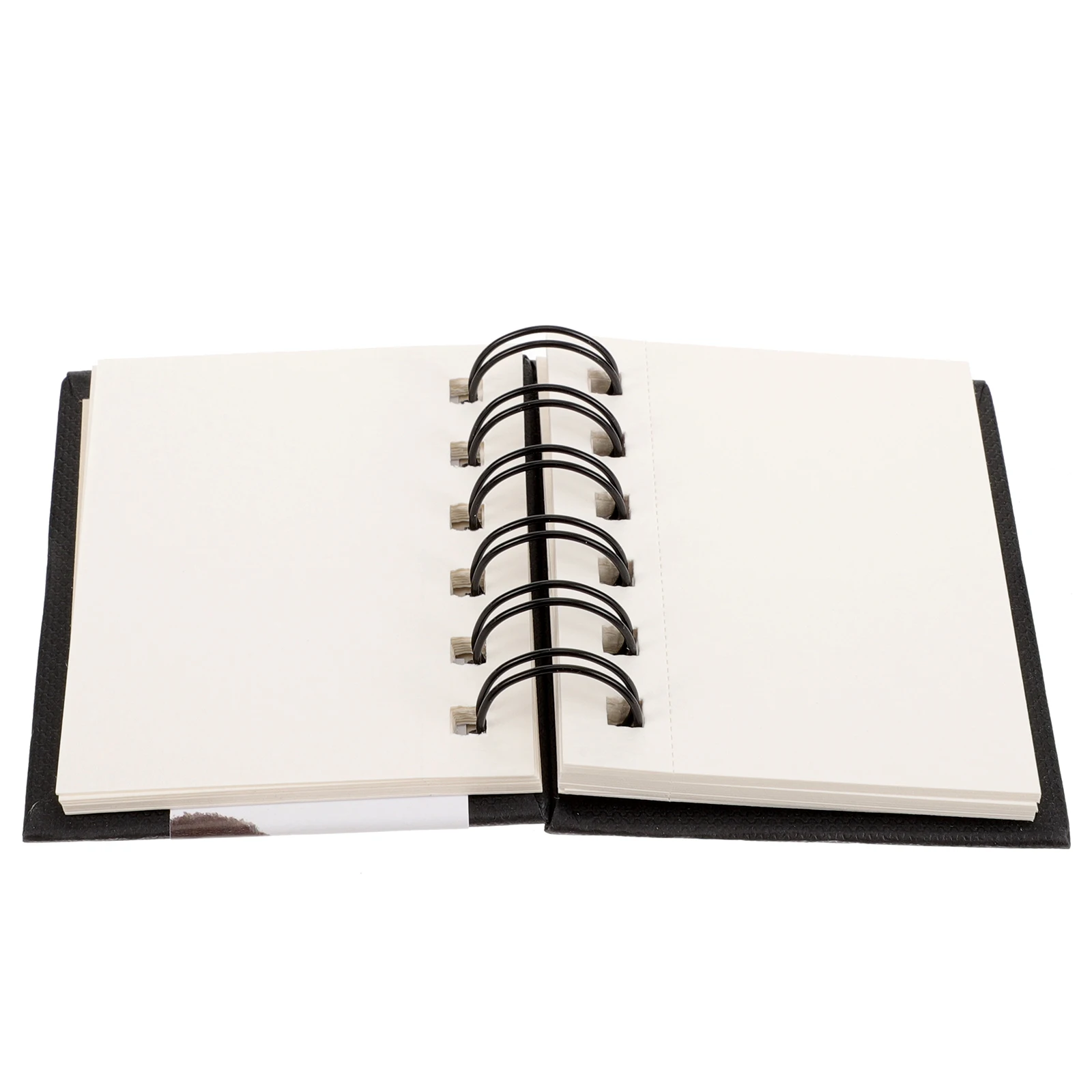 Spiralgebundenes Aquarell-Malbuch, 1 Stück, tragbarer Skizzenblock, Zeichentagebuch für Kinder und Erwachsene, schwarzes Papier, Malbuch