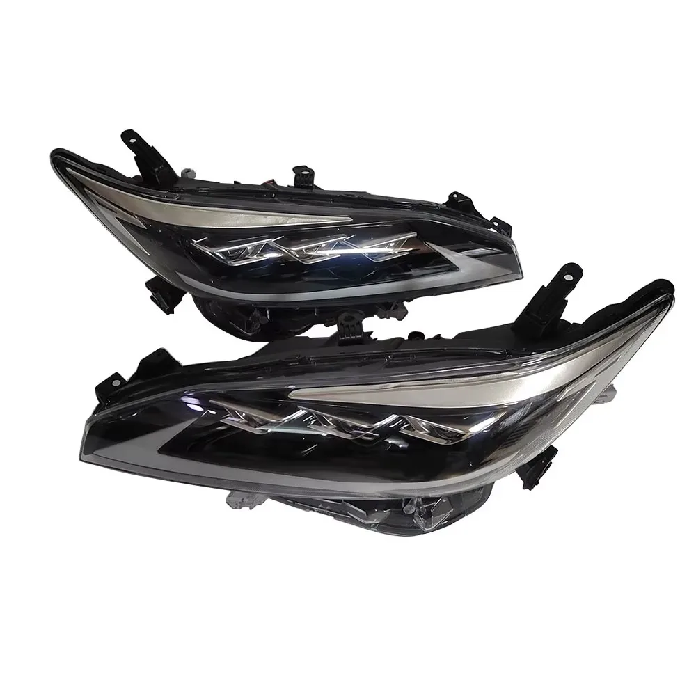 

Suitable for Toyota VISH 2009-2017 front headlight modification with a pair of black LED lights