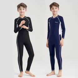 Costume da bagno intero con cerniera frontale costumi da bagno per bambini per ragazzi costumi da bagno per bambini costumi da bagno per adolescenti Fast Dry Plus Size