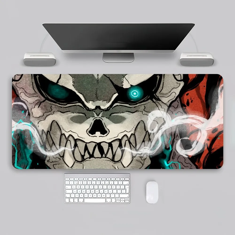 Anime K-Kaiju No 8 Cool Mouse Pad Game Office Large PC Keyboard Rubber Big Computer Laptop Table Desk