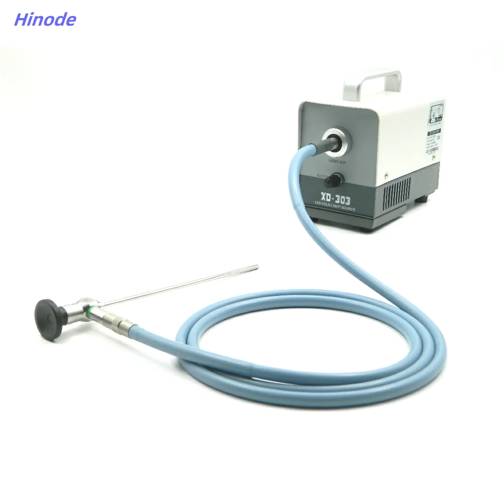 

MINI Portable 20W LED Endoscope Cold Light Source Adjustable Fit Wolf Interface Veterinary Medical Surgical Examination