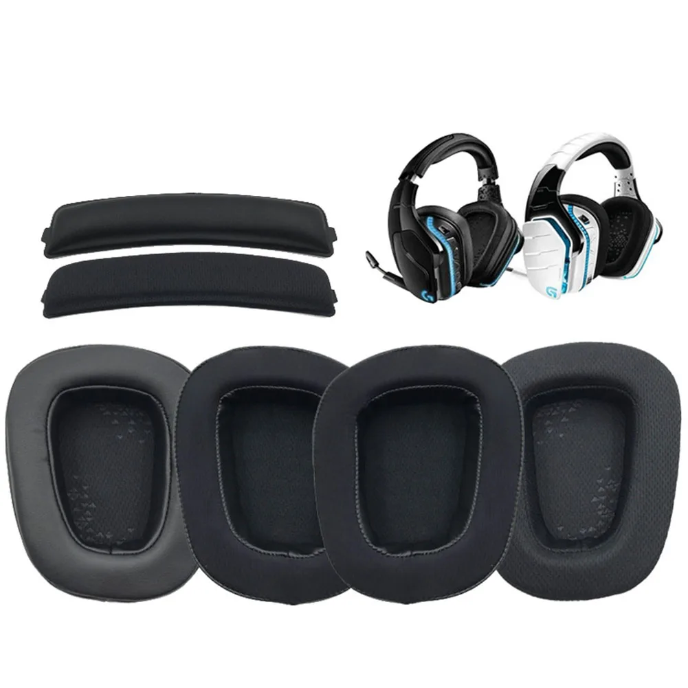 Replacement Ear Pads Earpads Cushion Earpads Earphone Cover For Logitech G935 G635 G933 G633 Wireless Headphone
