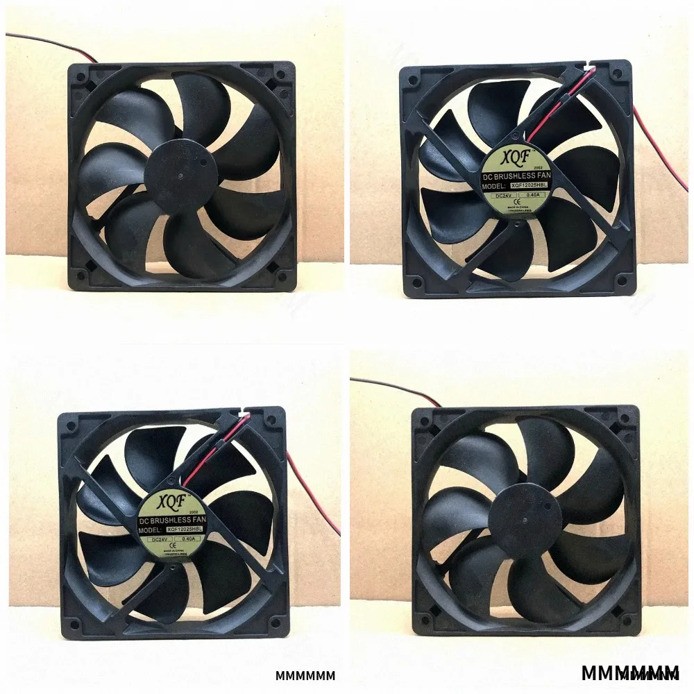 TT  XQF XQF12025HBL 12025 DC24V 0.40A 12CM 2-Pin Inverter Ball Bearing Cooling Fan