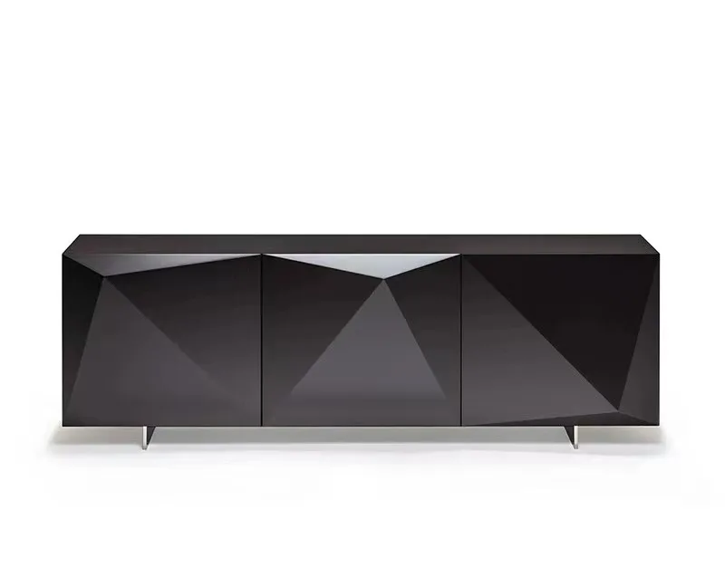 خزانة تلفزيون من خشب الزان، خزانة جانبية #4