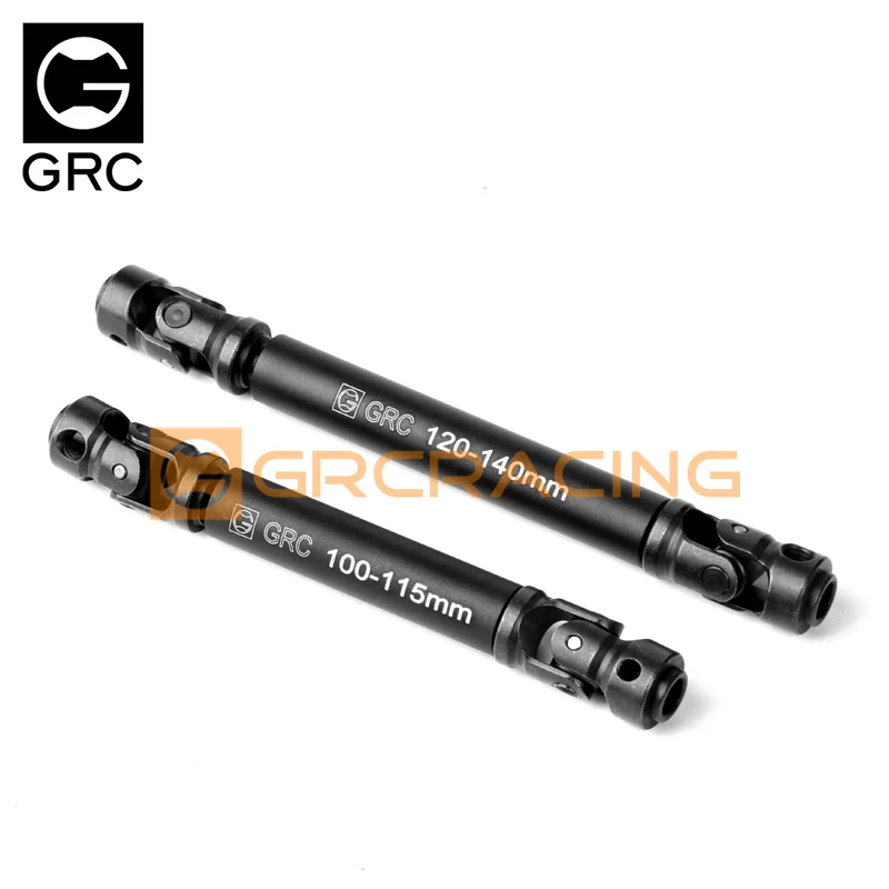 GRC Heavy CVD Transmission Driver Shaft 100-140mm For 1/10 TRX4 Defender Bronco Blazer G500 Sport Upgrade Option Parts #GAX0060