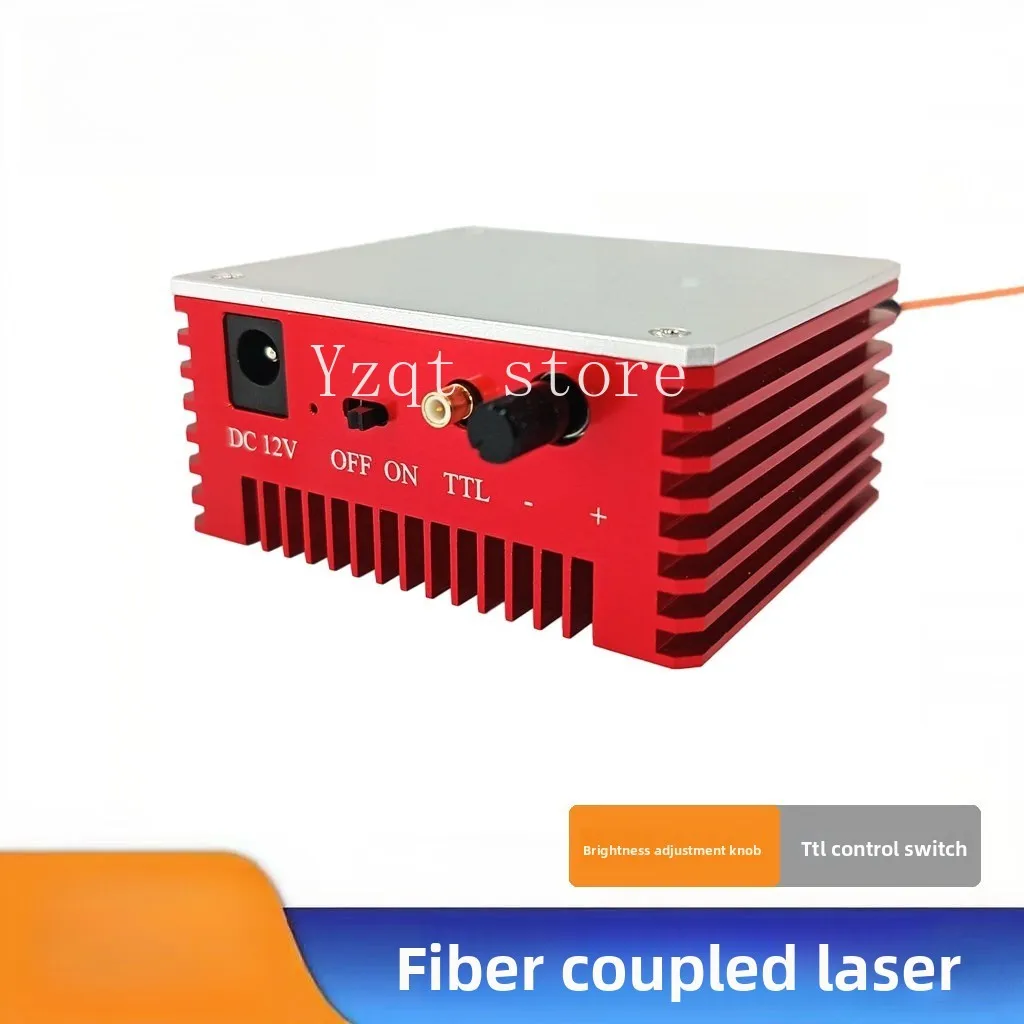 380 395 405 450 488 505 520 638 658nm Single Mode Multimode Fiber Coupled Laser Pigtail Visible Light Source Point