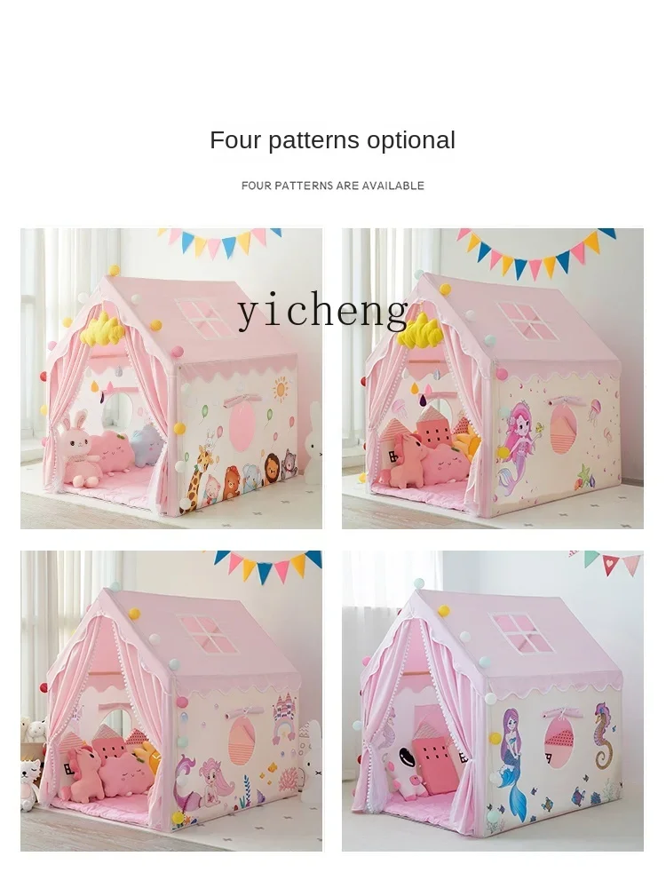 Small Tent Indoor Children Girl Princess Family House Baby Child Game House