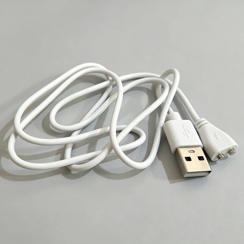 Magnetic Charging Cable 2Pin Center Spacing 5/6/7/8/9/10mm Magnet Suction USB Power Charger Wire Smart Watch Data Cord 1.2A 80cm