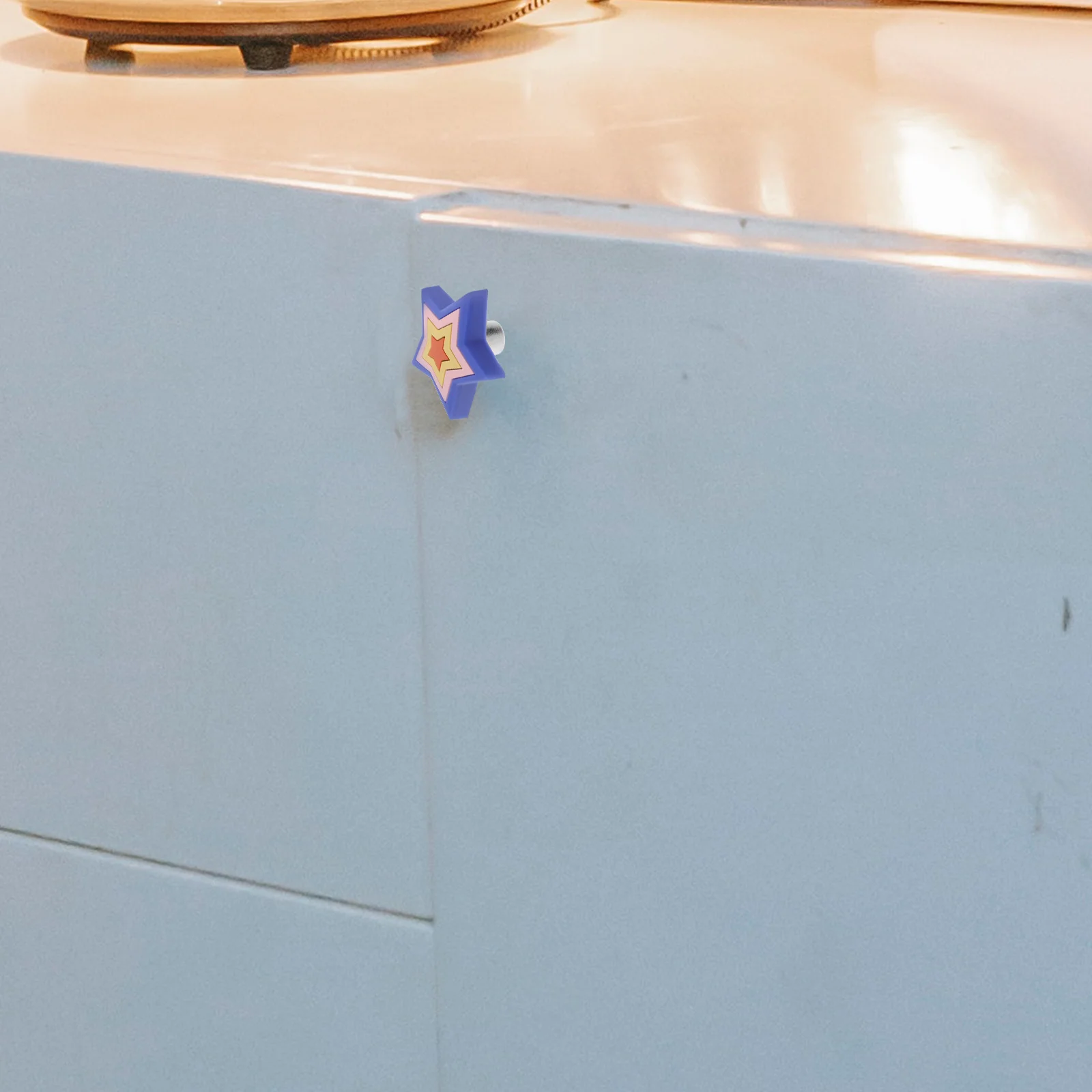 

4Pcs Cartoon Anti-Collision Silicone Drawer Pull Handle Wardrobe Cabinet Knob Safe Durable Home Decor Cabinet Knobs