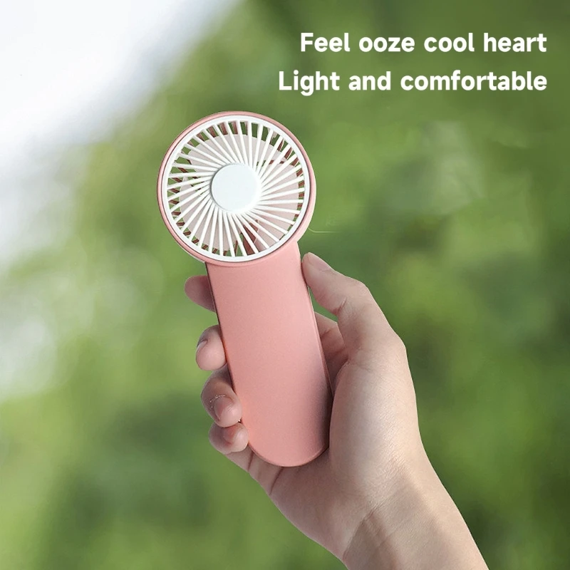 

Small Fan Handheld Mini Fan Summer Portable Fan AABattery Operated Lightweight