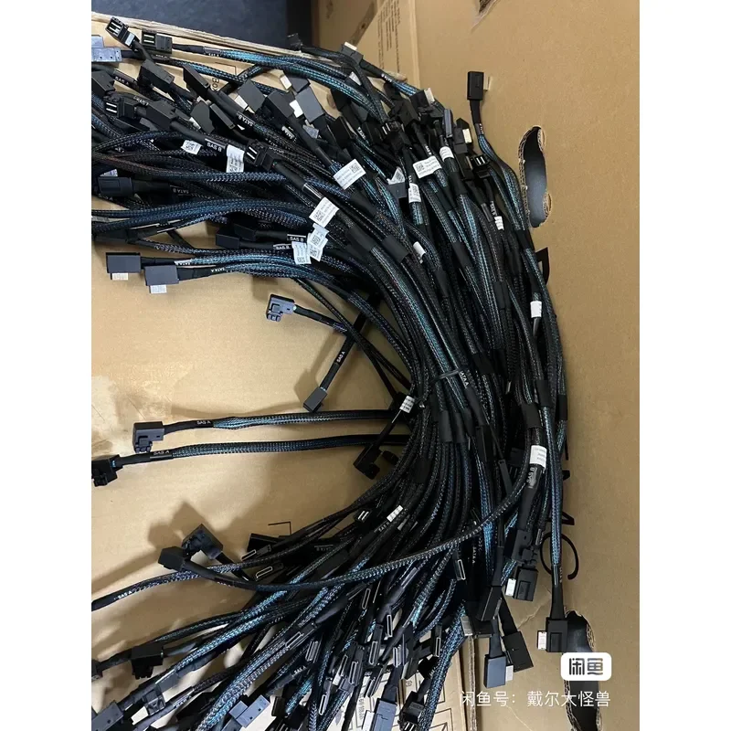 for Dell R740 3.5 inch 8 Bay Hard Drive Backplane SATA Cable without RAID Card JH
