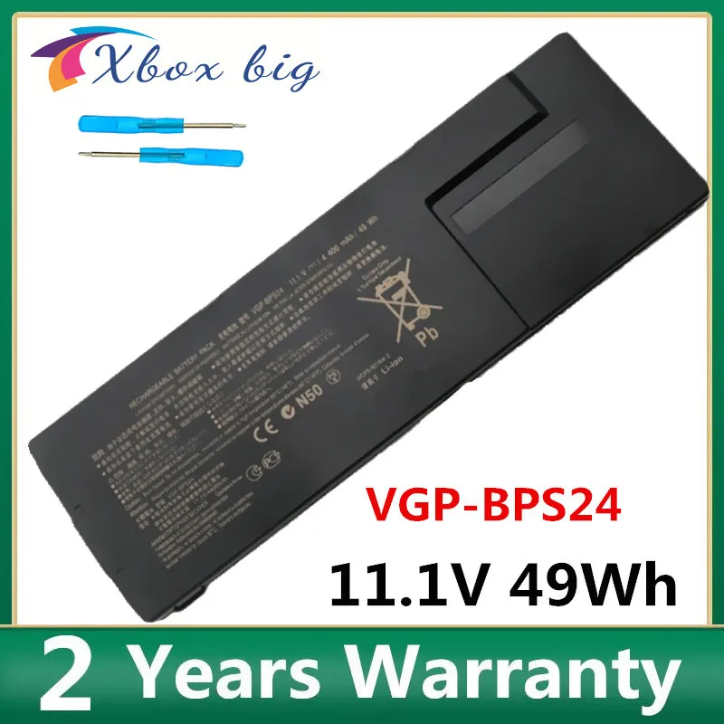 New VGP-BPS24 Laptop Battery For Sony VAIO SVS13 SVS13123 SVS13125 SVS13126 VGP-BPL24 SVS13115 SVS13117 SVS13118 SVS13119