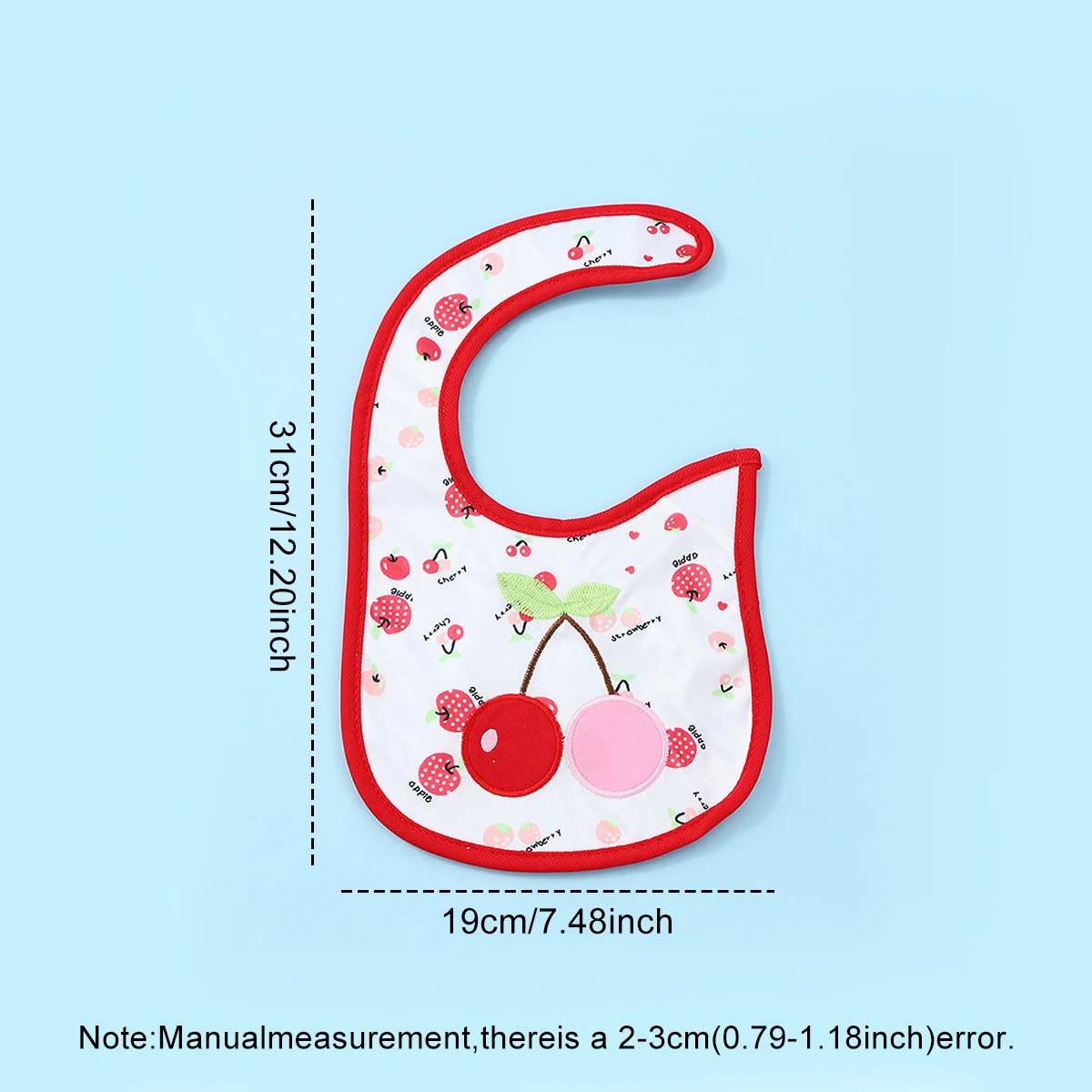 5pcs/set Baby Girl Boy Feeding Bibs Waterproof Apron Cartoon Towel Kids Toddler Dinner Burp Cloths image 4