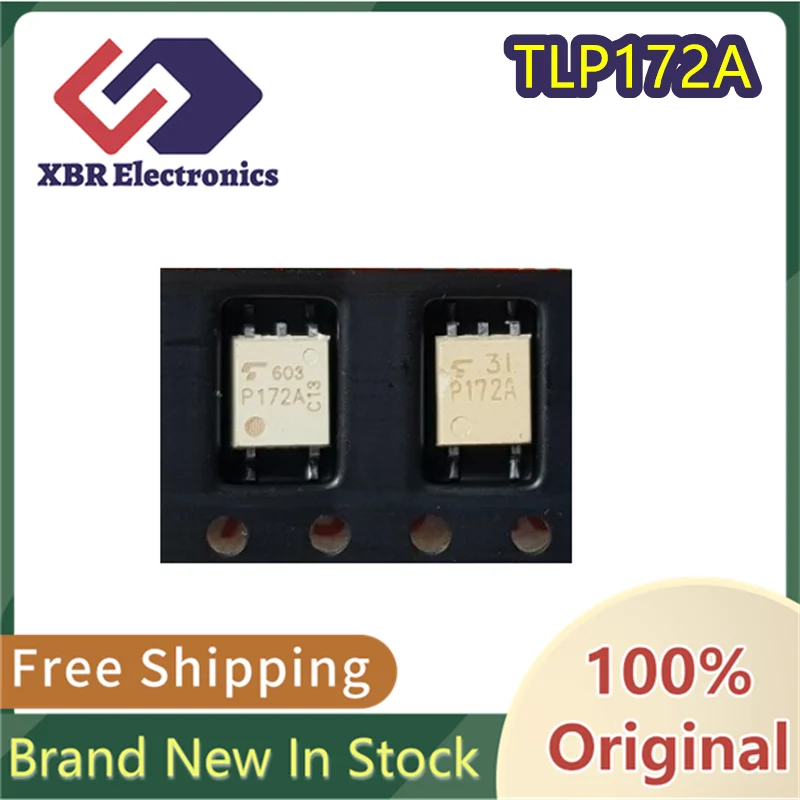 

(10/50 pieces) TLP172A 172A TLP172 P172A Optocoupler Solid State Relay Coupler SOP-4 New Original Free Shipping