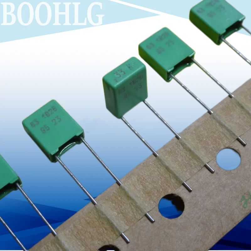 10PCS MKT1826 0.33uF 63V 330nF U33 334 Brand New Copper Pin 10% Film Capacitor 5MM