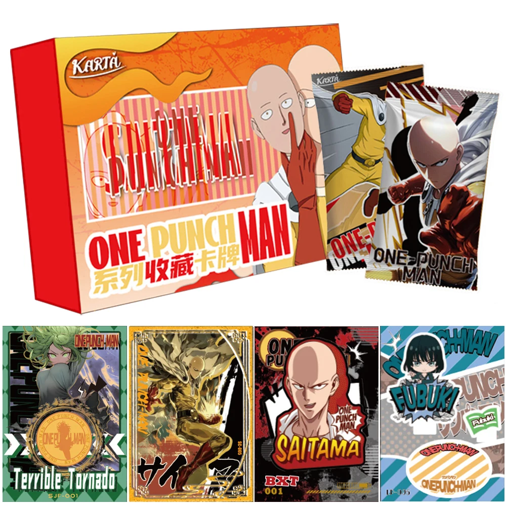 

One Punch Man Collection Card Humorous Battle Theme Japanese Anime Limited Characters Cards Fans Hobbies Toys Gifts Peripheral