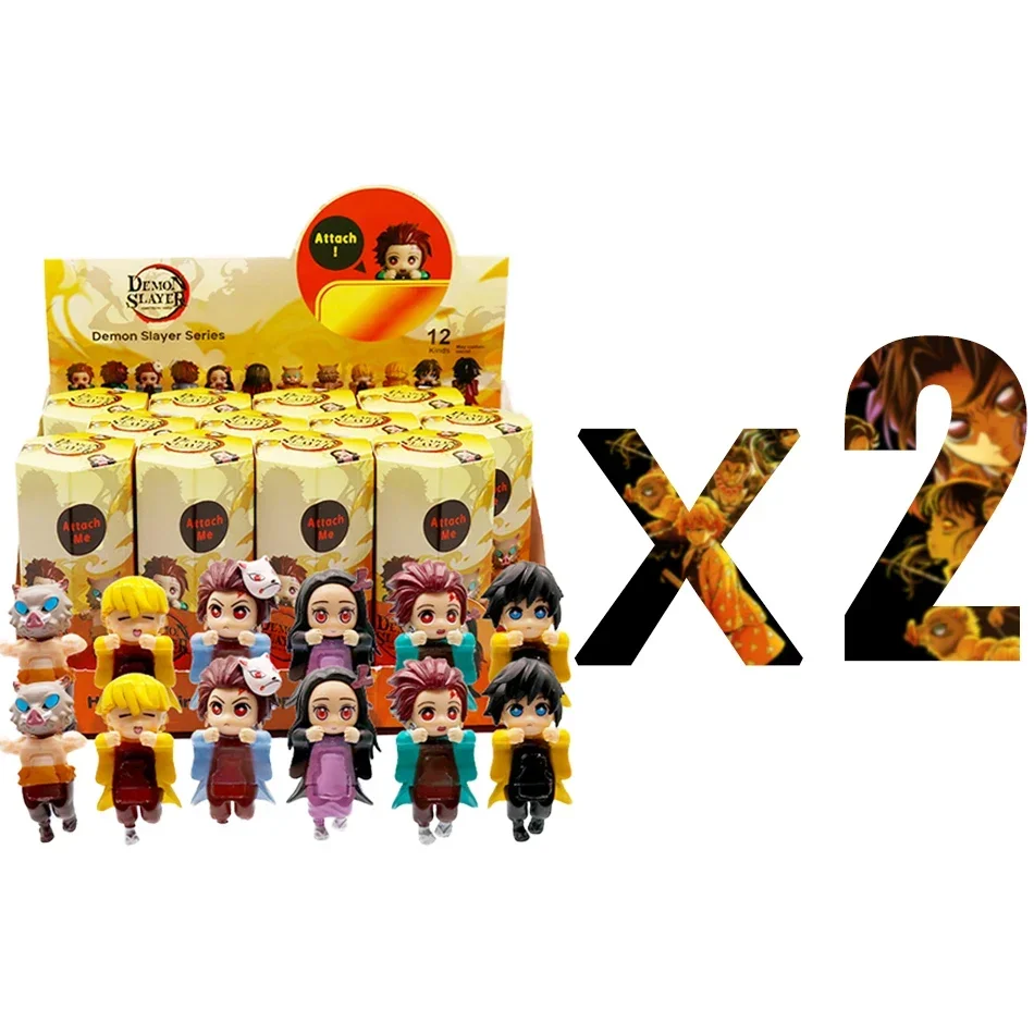 Hoge @ Kwaliteit Sonn Angel Demon Slayer Serie Blind Box Auto Decoratie Desktop Computer Scherm Cupido Mode Pop Kerstcadeau