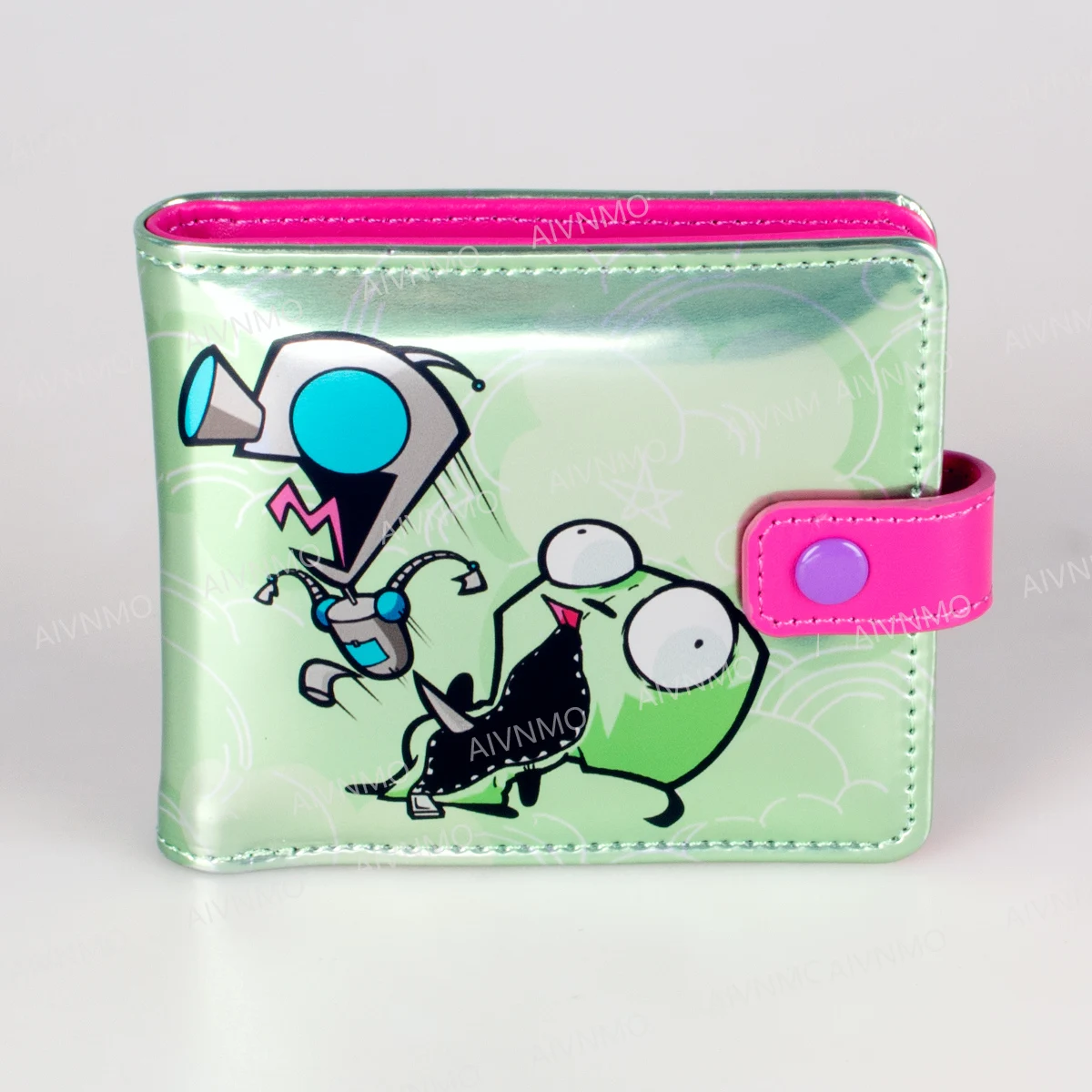 High-Quality Cute Anime Bifold Wallet Fashion Personalized Card Holder ID Window