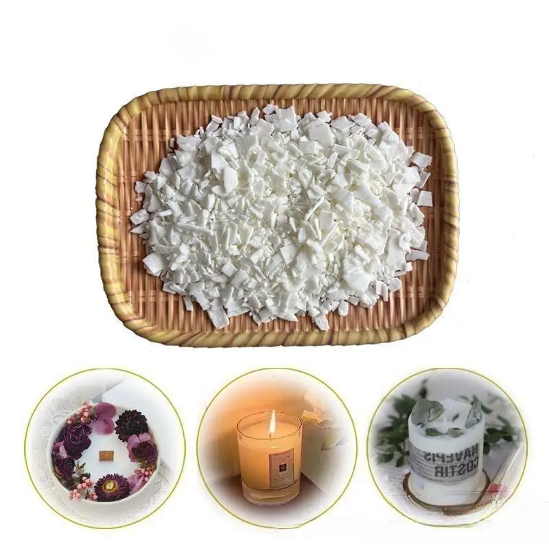 

Aroma Candle Raw Material Soy Wax Plant Hard Soy Wax Used For DIY Aroma Candle Wax Plate, Artwork Wax Ornaments